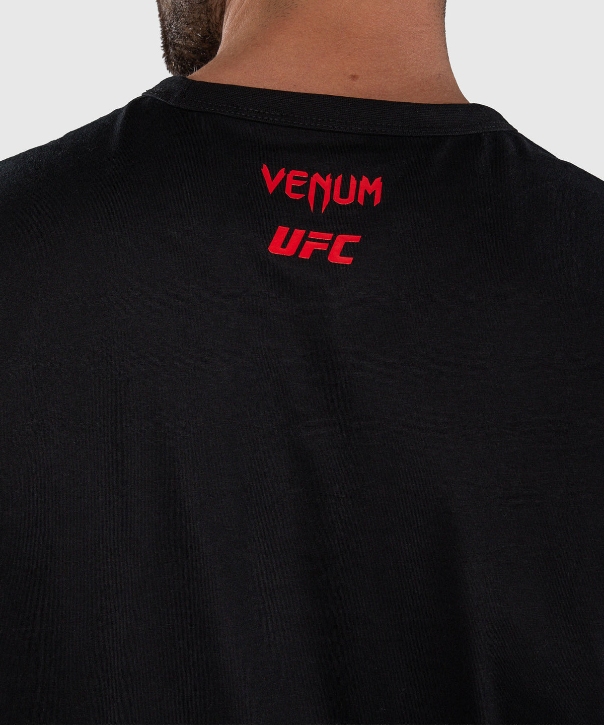 Venum UFC Unity by Venum Authentic Fight Week Camiseta de Manga Corta para Hombre - Negro