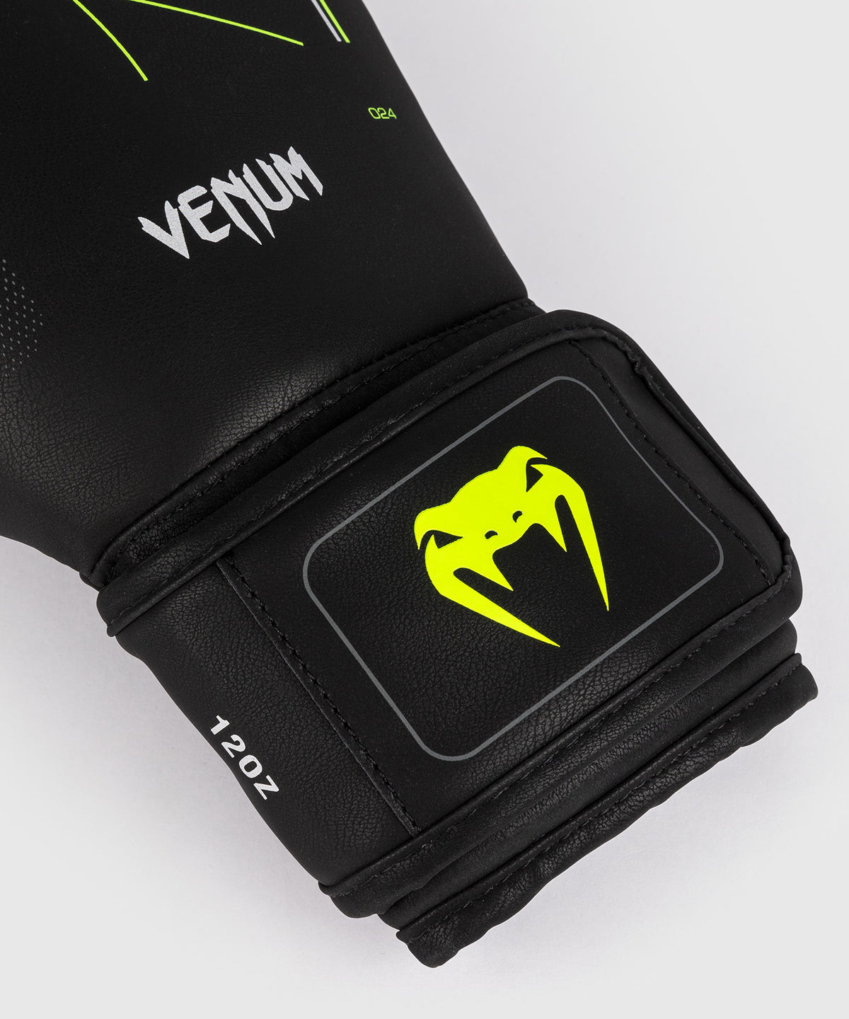 Venum Training Camp 4.0 Guantes de boxeo - Negro/Verde neón