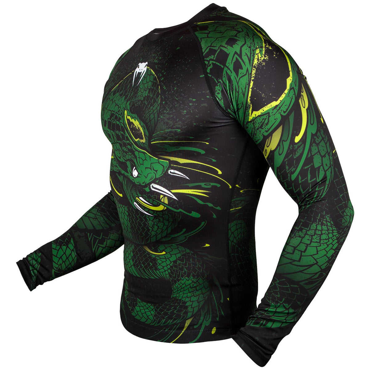 Rashguard Venum Green Viper - Manches Longues - Noir/Vert