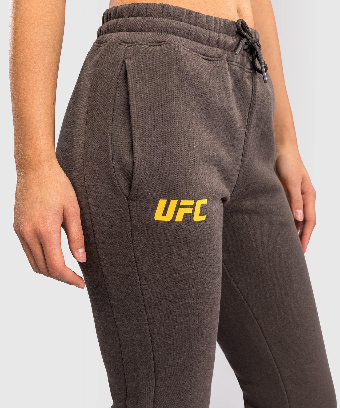 Pantalon en Coton pour Femmes UFC Fusion by Venum Fight Week - Marron Terrestre