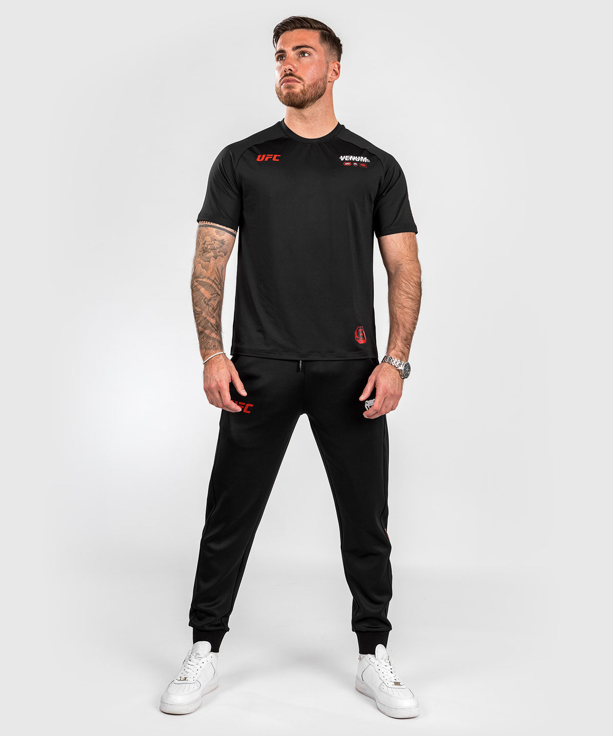 T-shirt Dry-tech pour Hommes UFC Adrenaline by Venum Fight Week - Noir