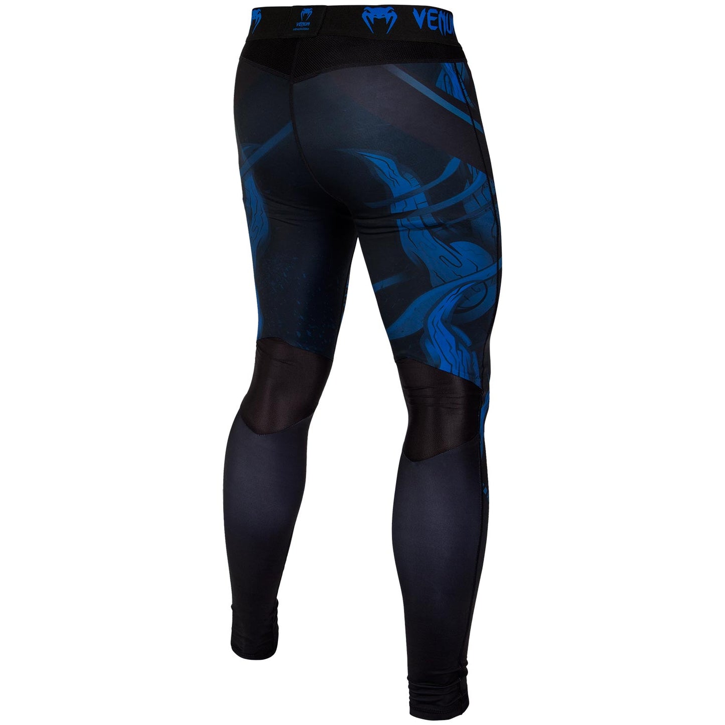 Pantaloni a compressione Venum Devil - Blu navy/Neri