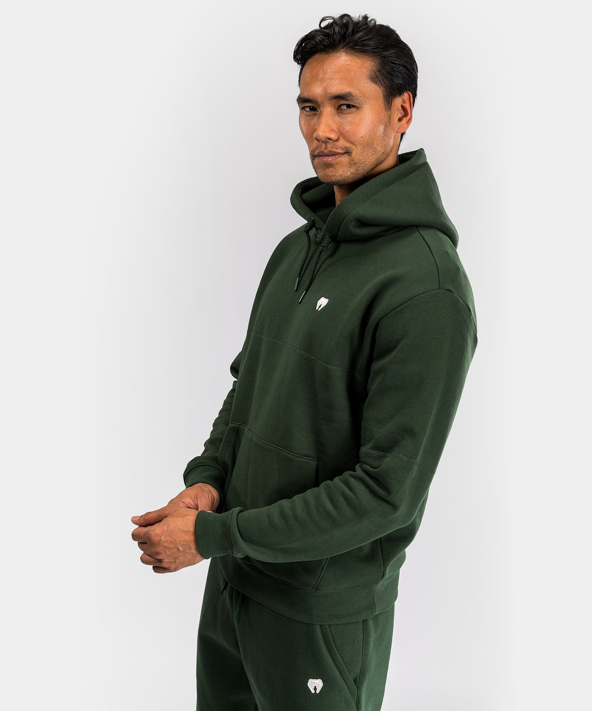 Sweatshirt à capuche Venum Silent Power - Vert Forêt