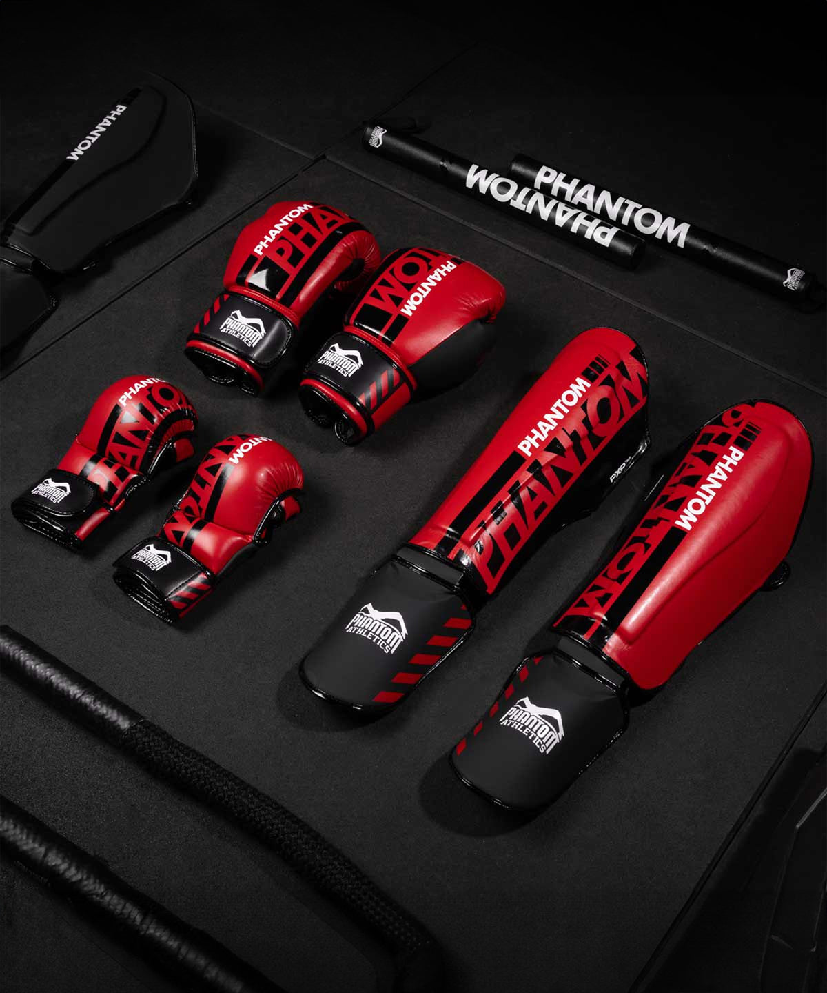 Phantom Athletics Apex Guantes de Boxeo - Rojo