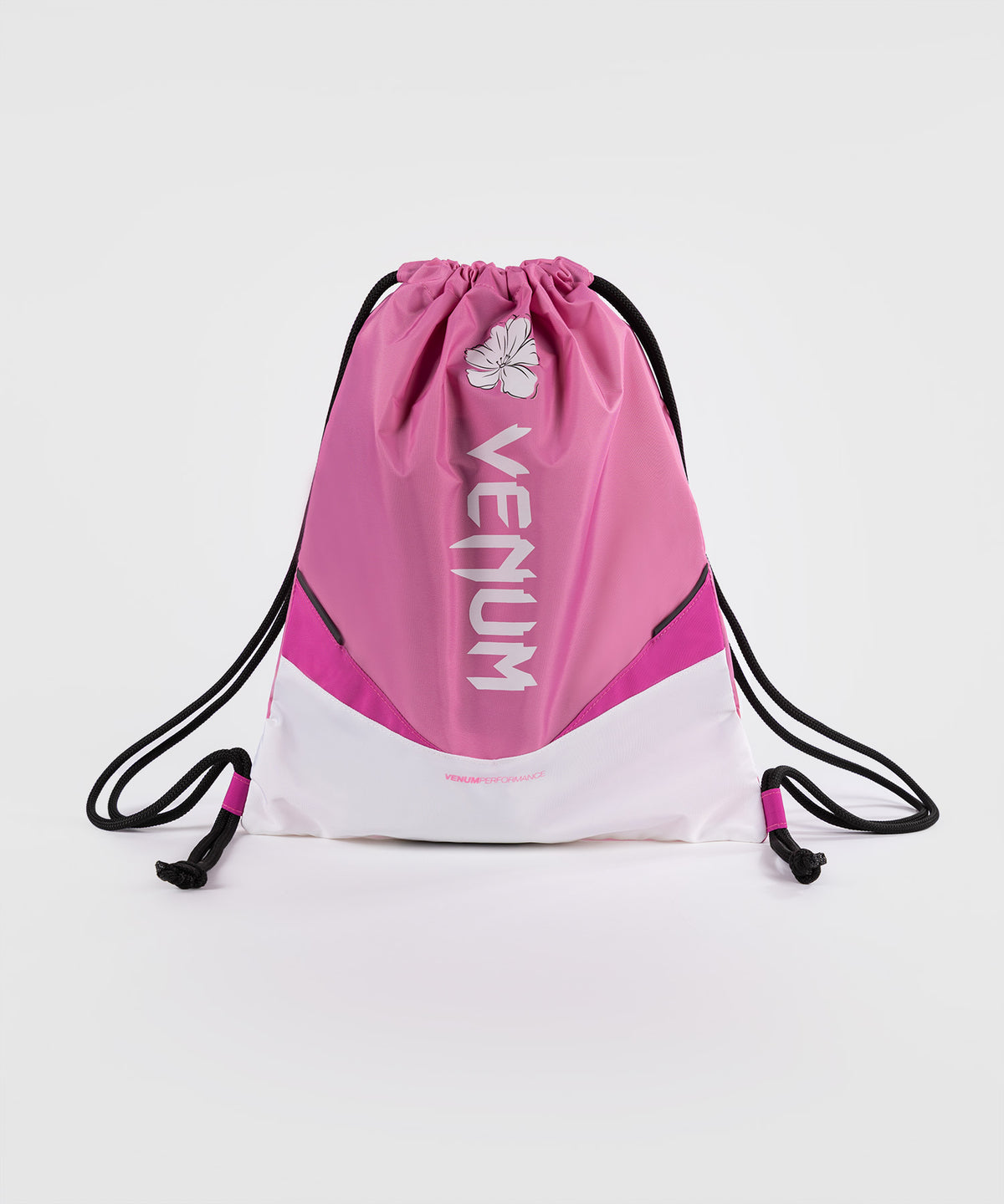 Sac de Cordon Venum Evo 2 Flower (10-15L) – Rose Bonbon/Blanc