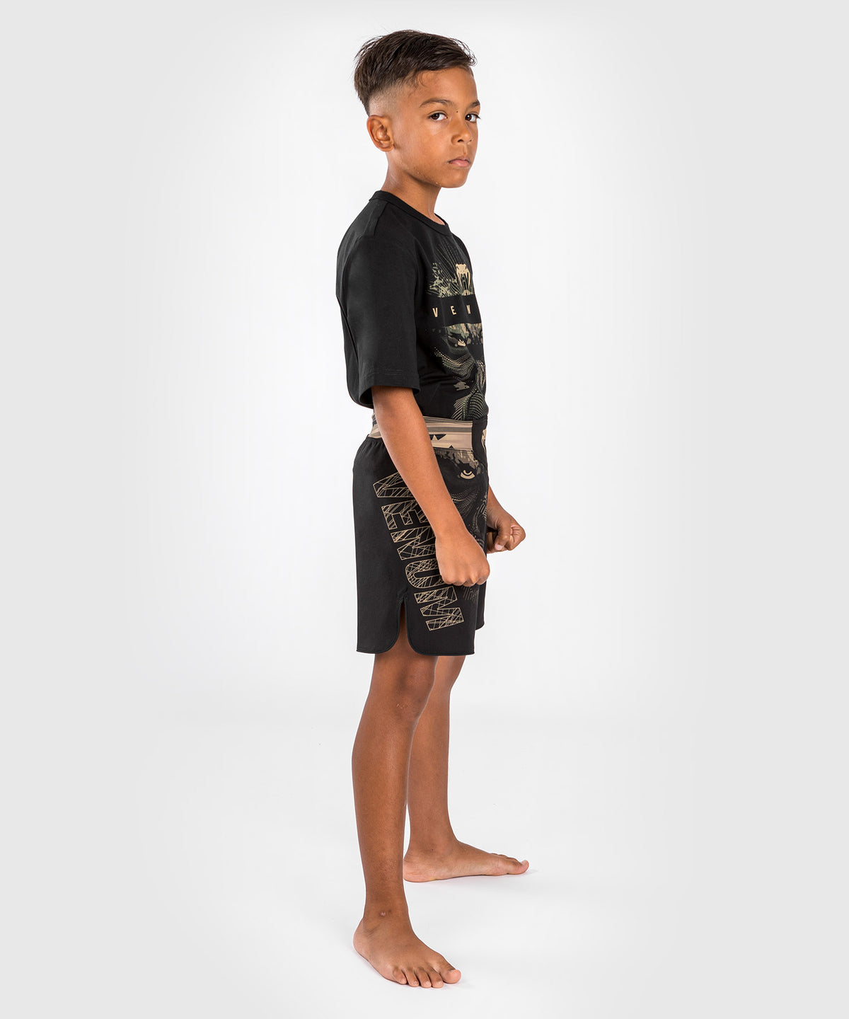 Venum Gorilla Jungle Kampfshort für Kinder - Schwarz/Sand