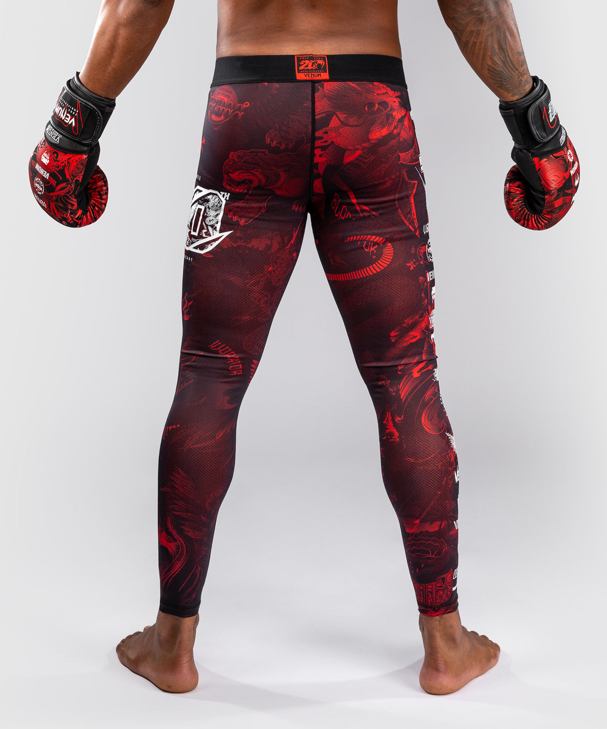 Venum 20th Anniversary Spats - Nero/Rosso