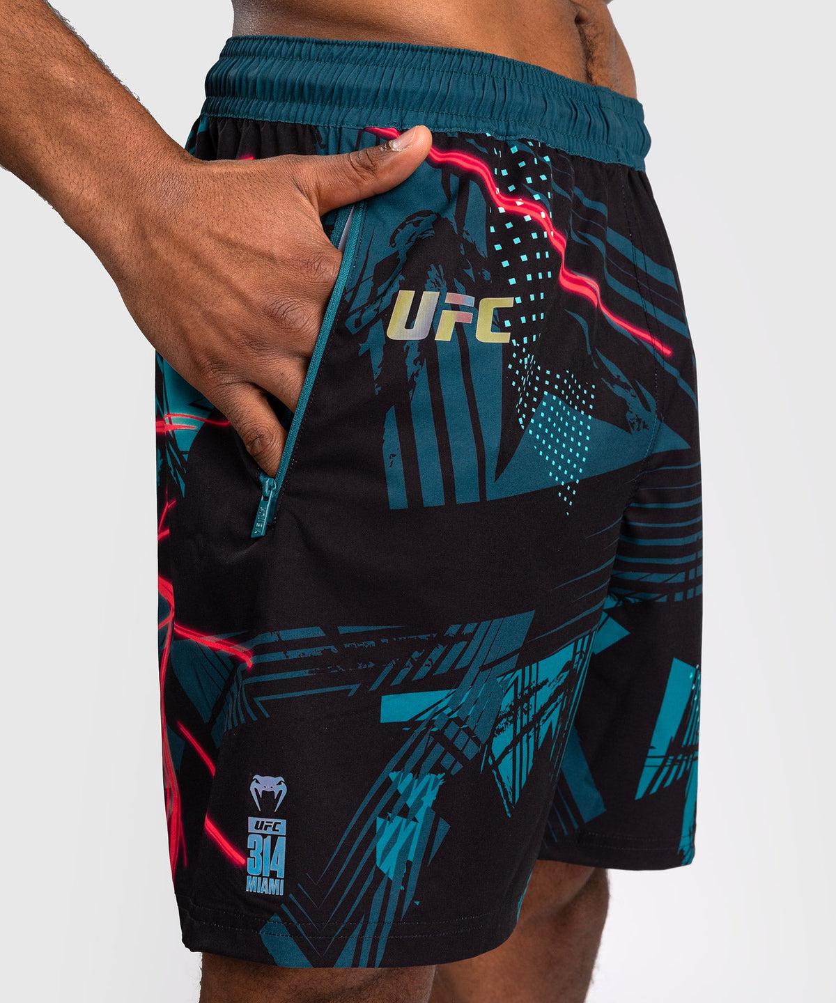 Short de performance pour Hommes UFC Fusion By Venum Miami Edition Fight Week - Noir