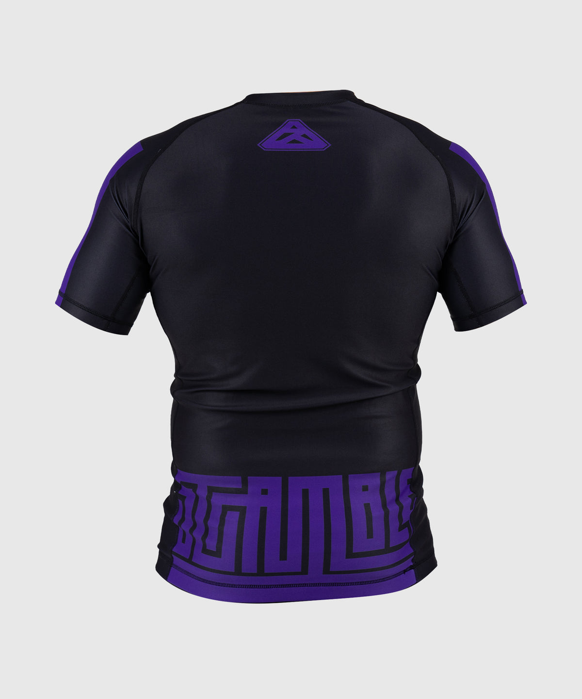 Scramble Ranked Rashguard de Manga Corta - Violeta
