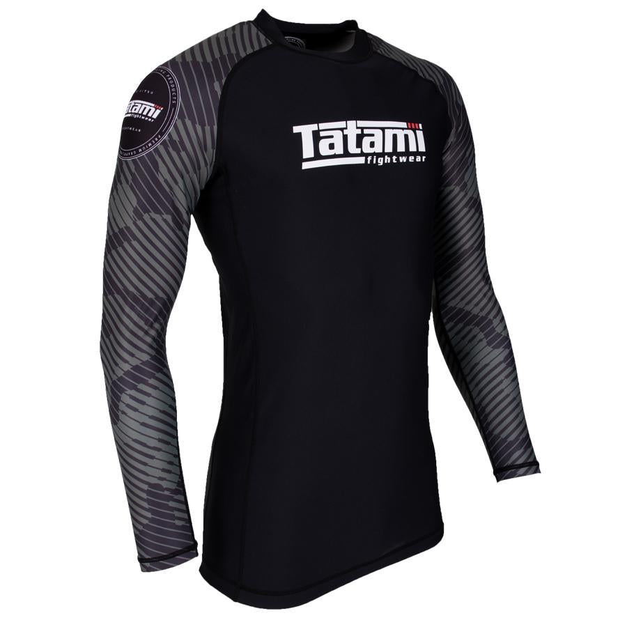Rashguard Tatami Fightwear Renegade - Manches longues - Green Camo/Noir