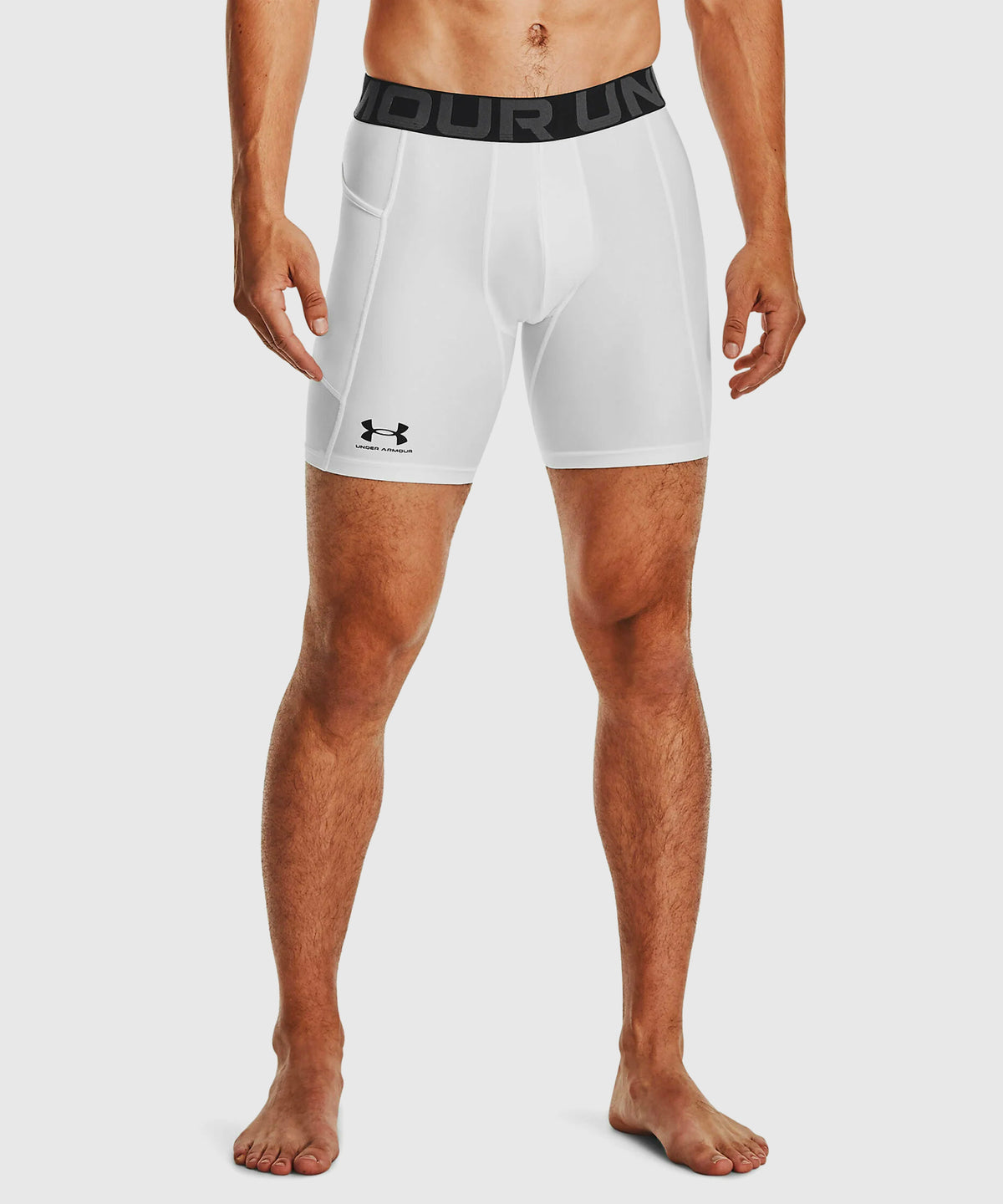 Under Armour Heatgear® Pantaloncini Compressione – Bianco
