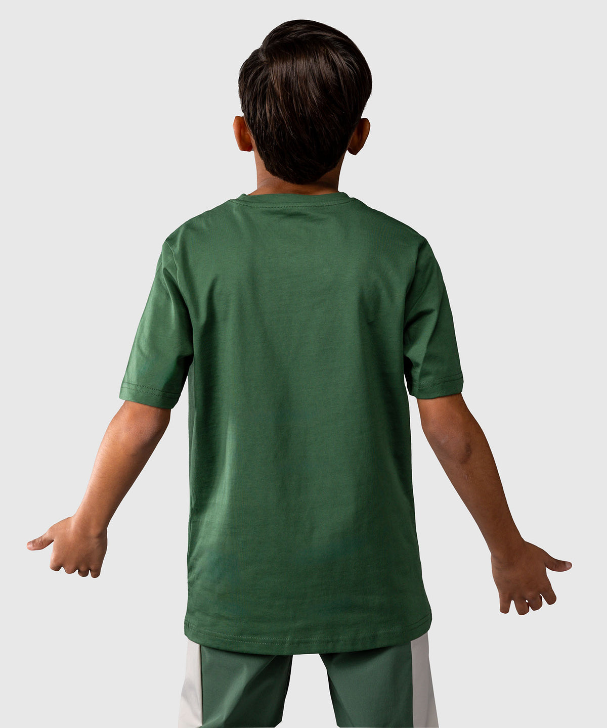 T-shirt pour Enfants Venum Contender – Vert Forêt/ Blanc Cassé