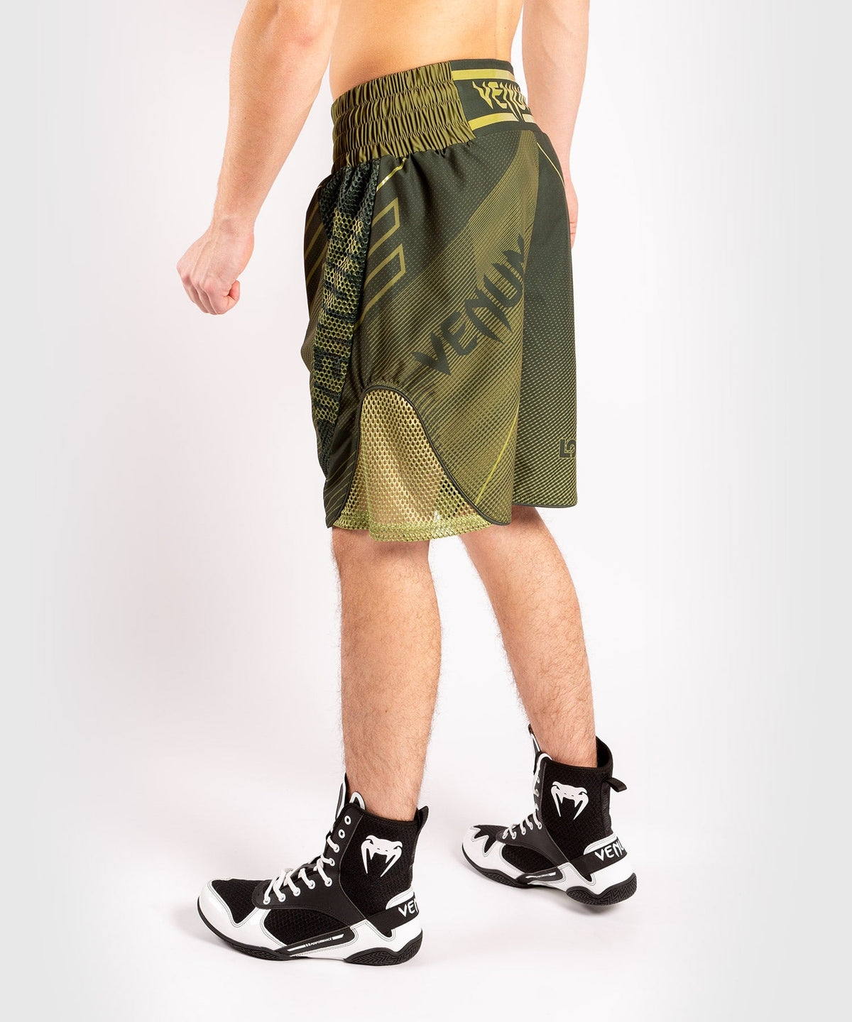 Short de Boxe Venum Commando Edition Loma - Kaki