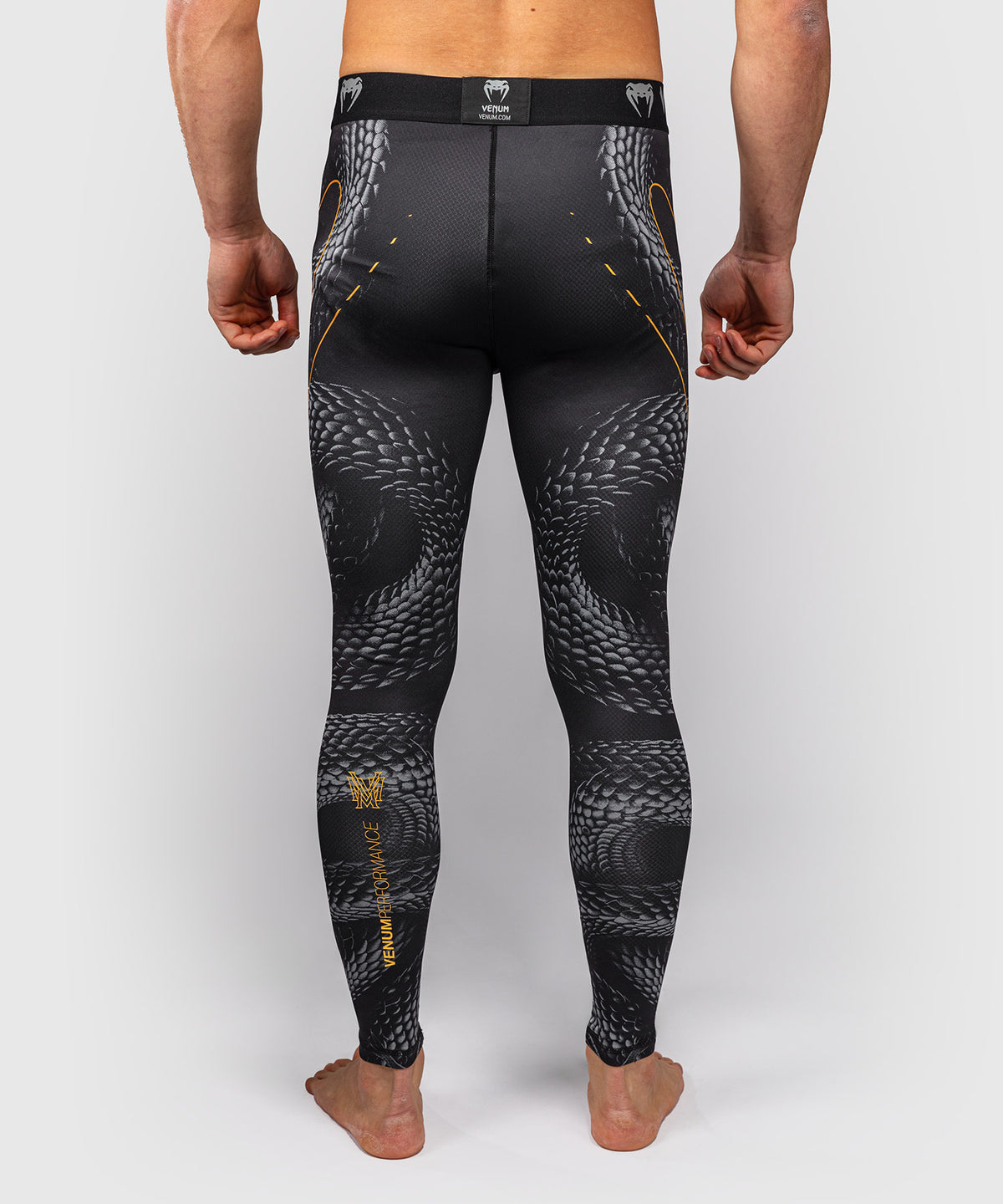 Pantalon de compression Venum Matupa - Noir/Gris/Or