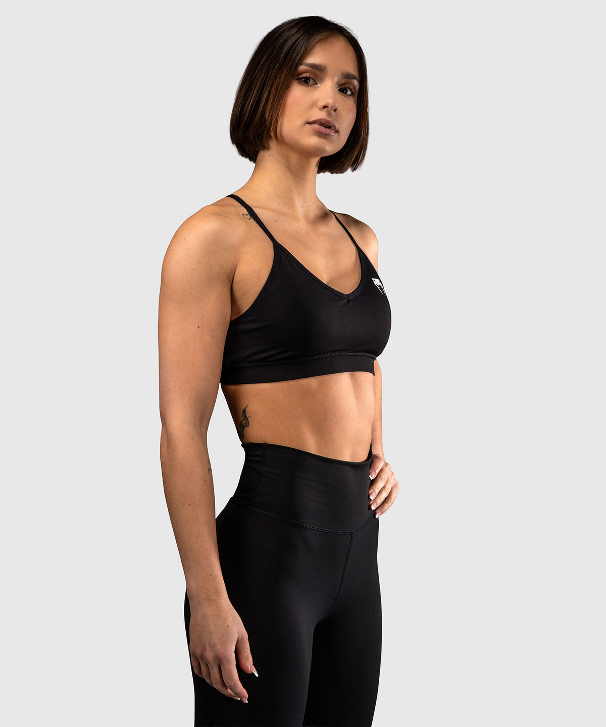 Venum Essential Low Impact Sport-BH - Schwarz