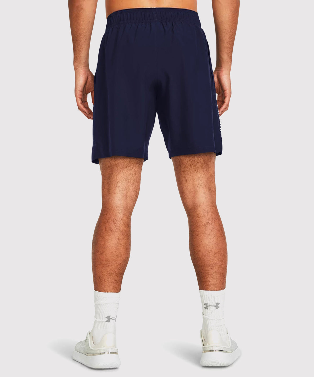 Under Armour Ua Woven Wordmark Fightshorts – Marineblau