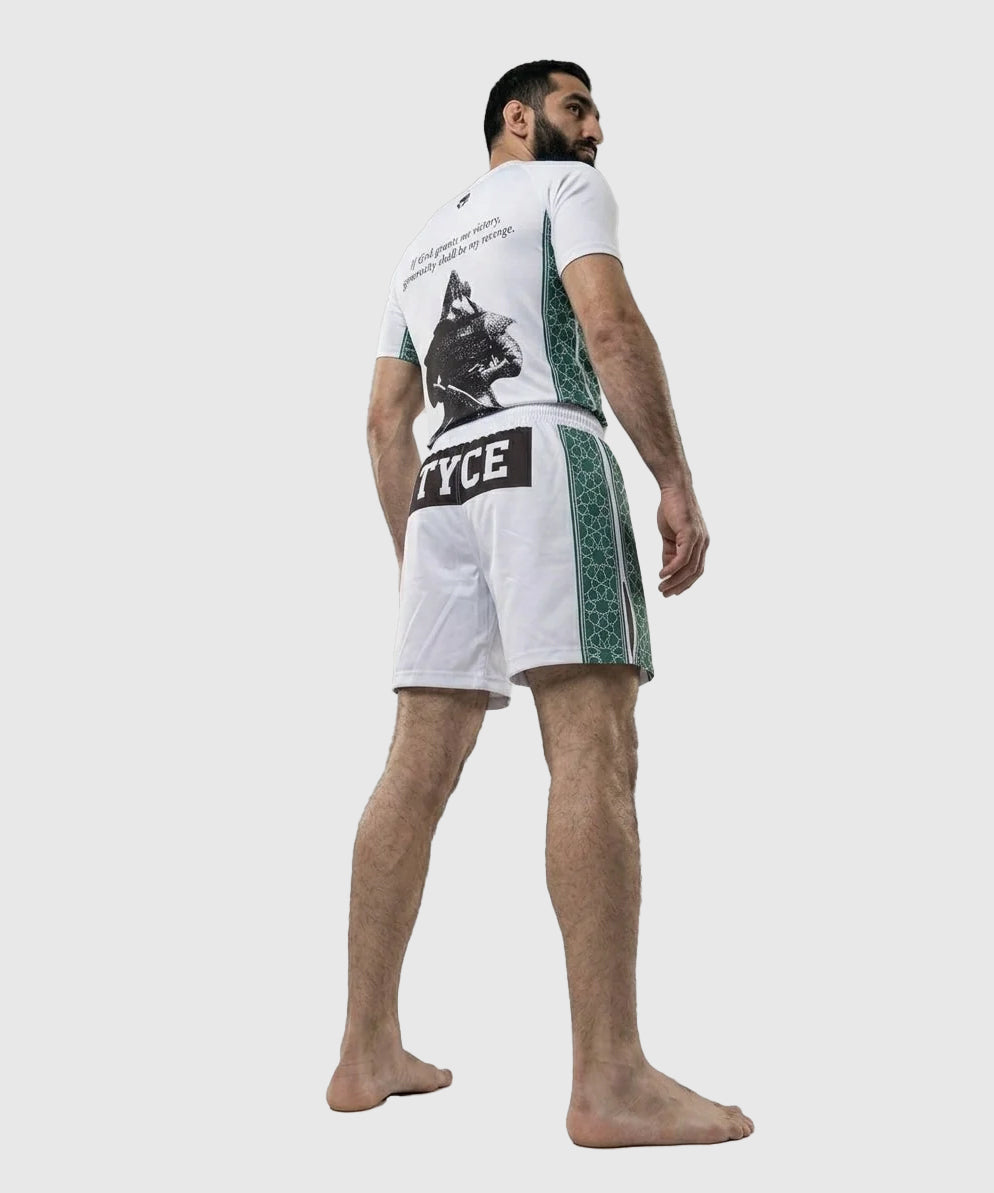 TYCE CULTURE OF WAR Saladino Rashguard da Grappling - Bianco