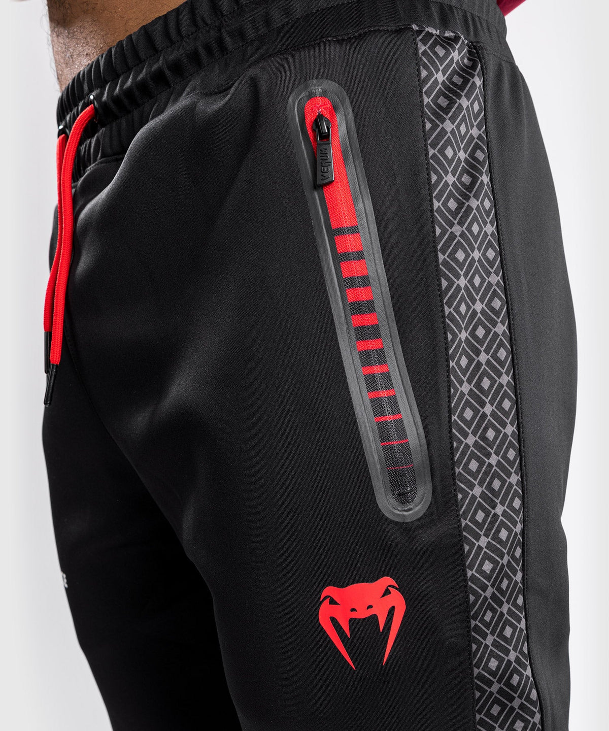 Venum Performance Institute UFC Jogginghose - Schwarz/Rot
