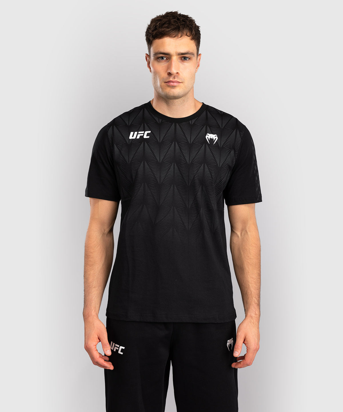 Men's UFC Zenith by Venum Replica Black T-Shirt
