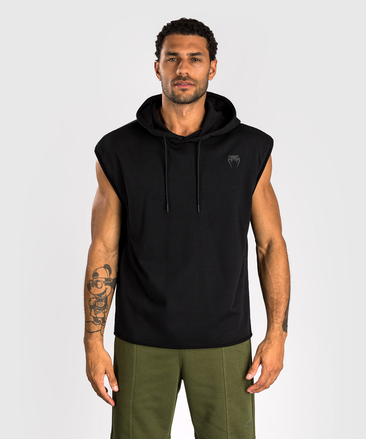 Venum Divide Ärmelloser Kapuzenpullover - Schwarz