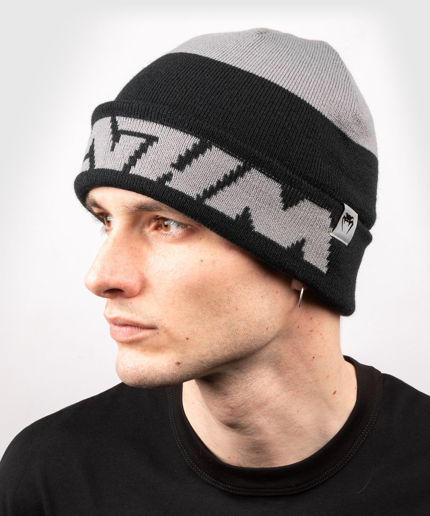 Bonnet Venum Connect - Noir/Gris