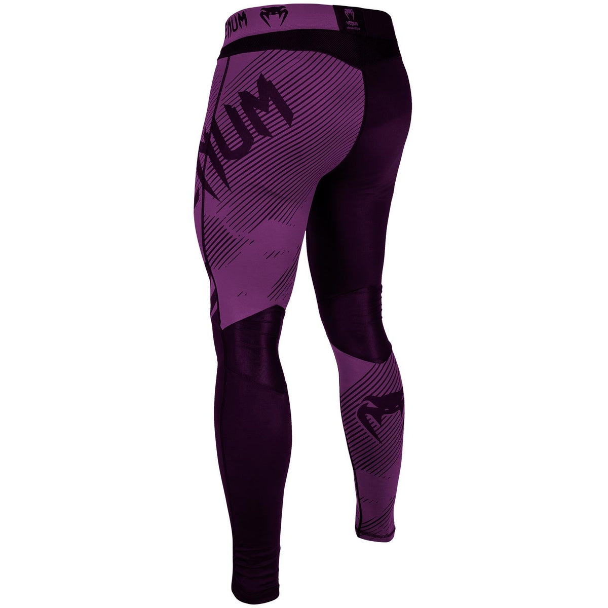 Pantalon de Compression Venum NoGi 2.0 Approuvé IBJJF - Noir/Violet