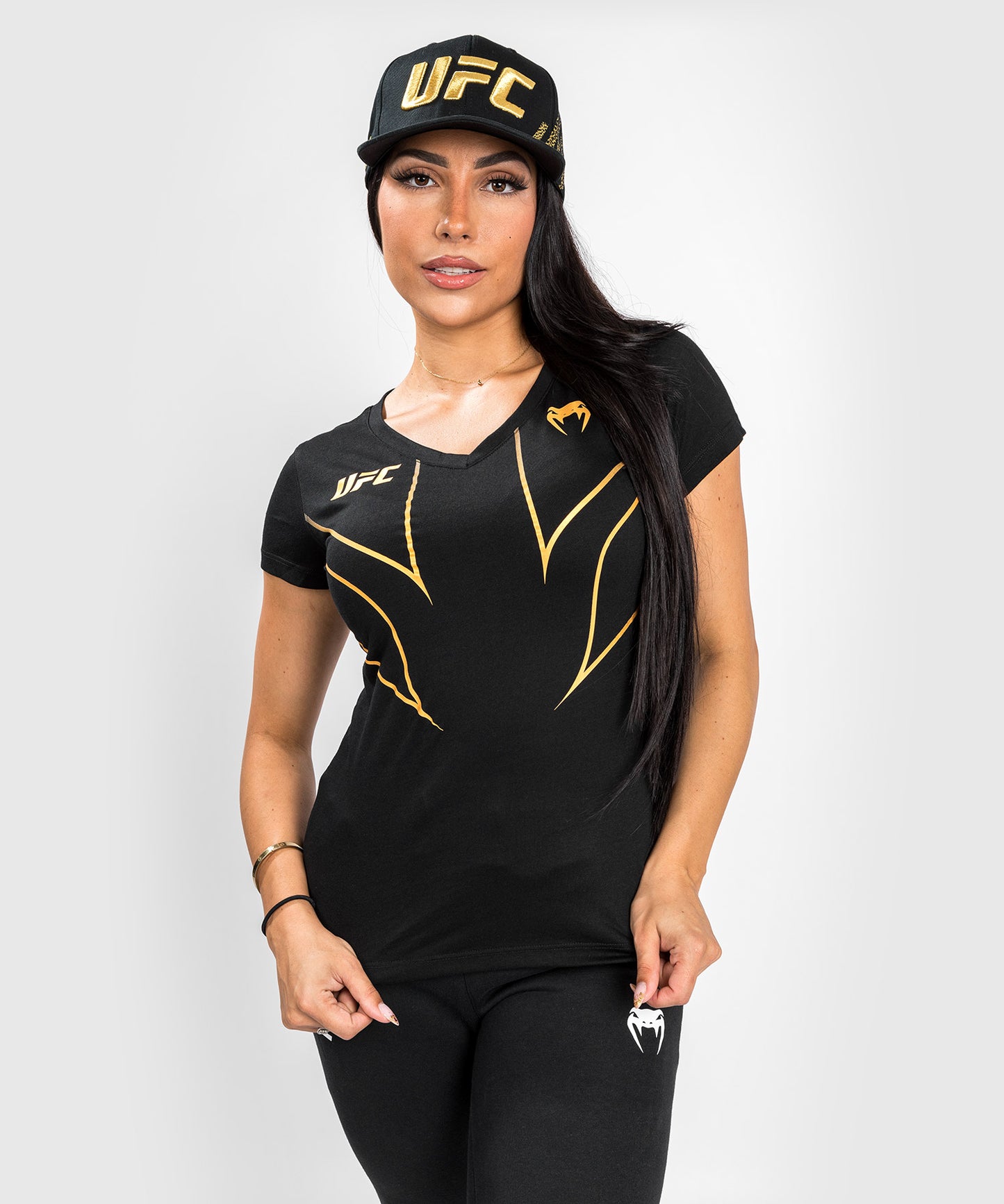 Maglietta UFC Venum Fight Night 2.0 Replica Donna - Champion