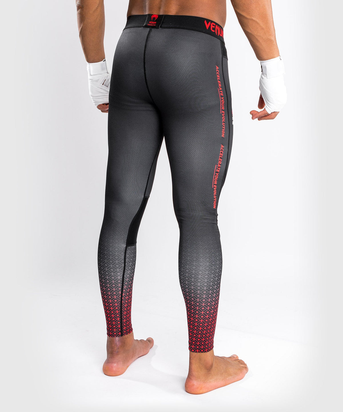Venum Performance Institute UFC Compression Pants - Black/Red