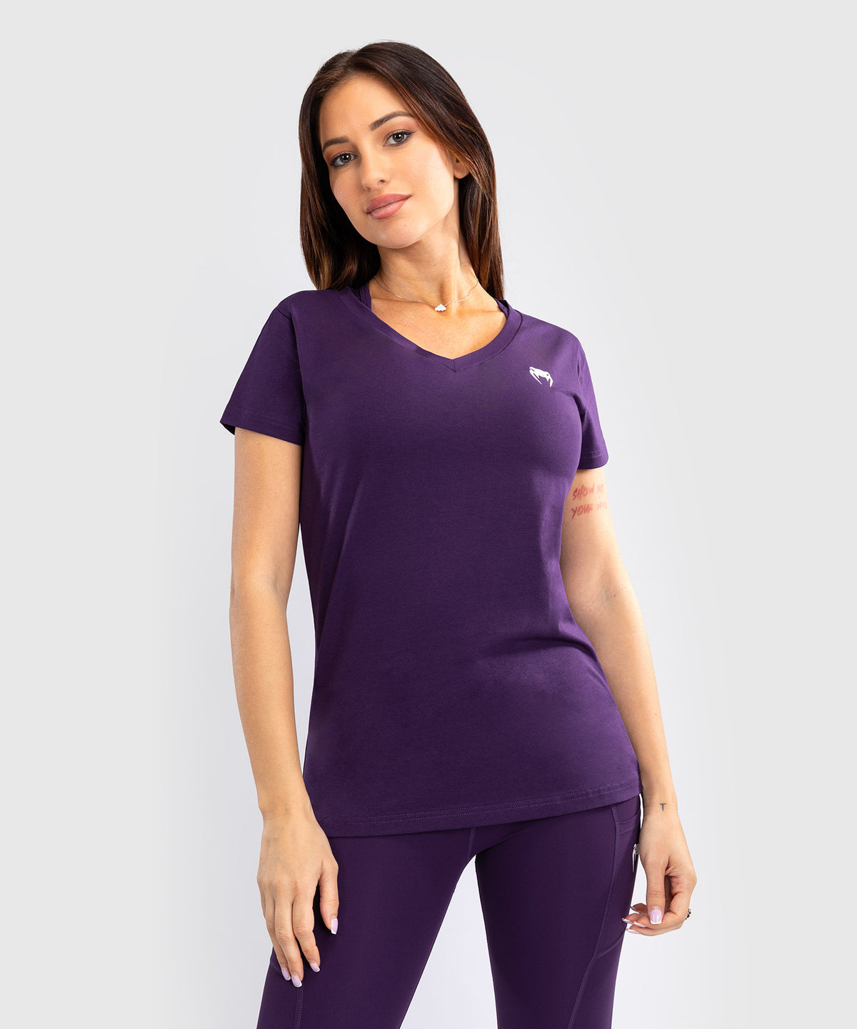 T-Shirt Venum Essential pour Femmes - Violet Intense
