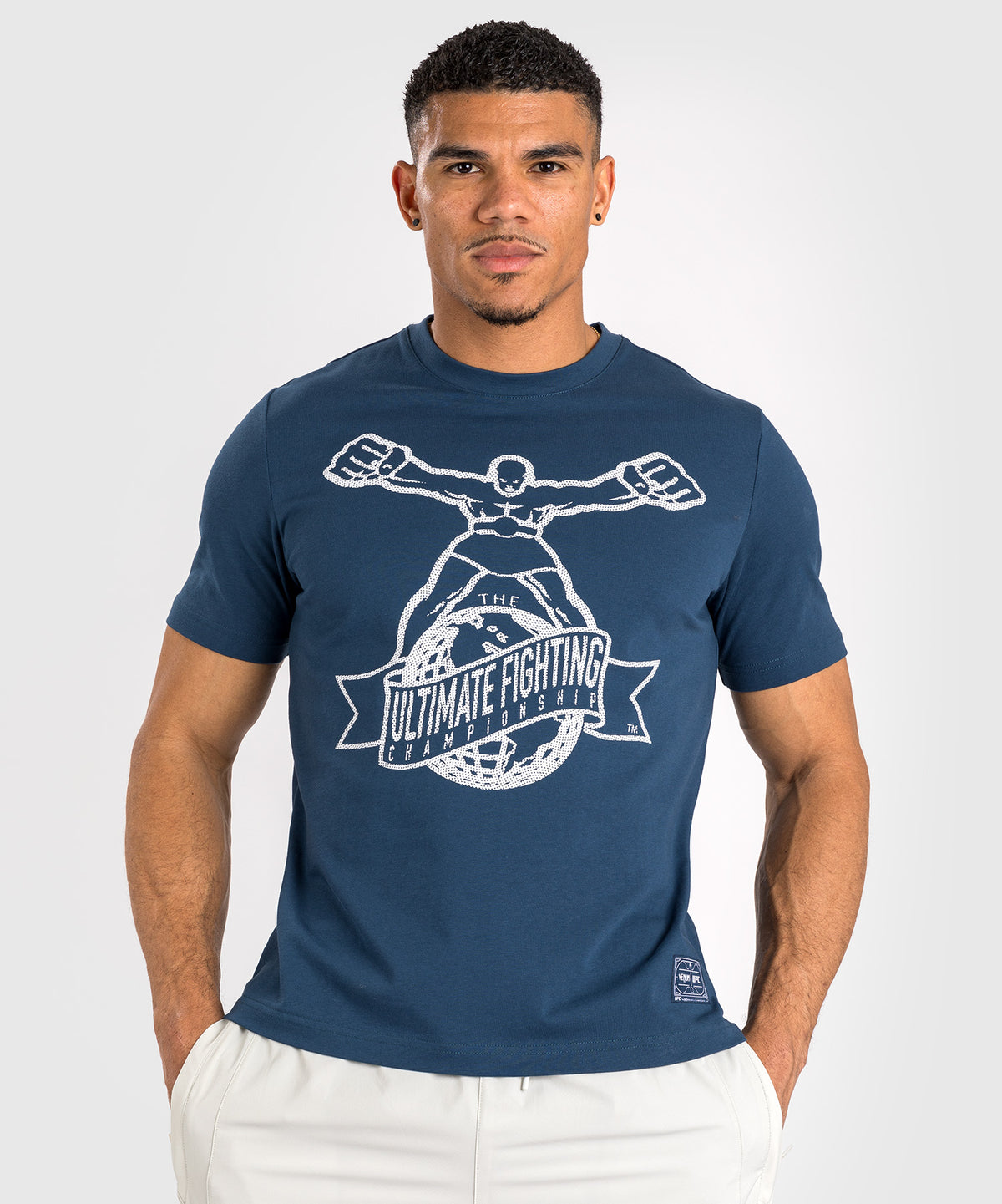 UFC by Venum Ulti-Man Camiseta - Azul Marino/Blanco  