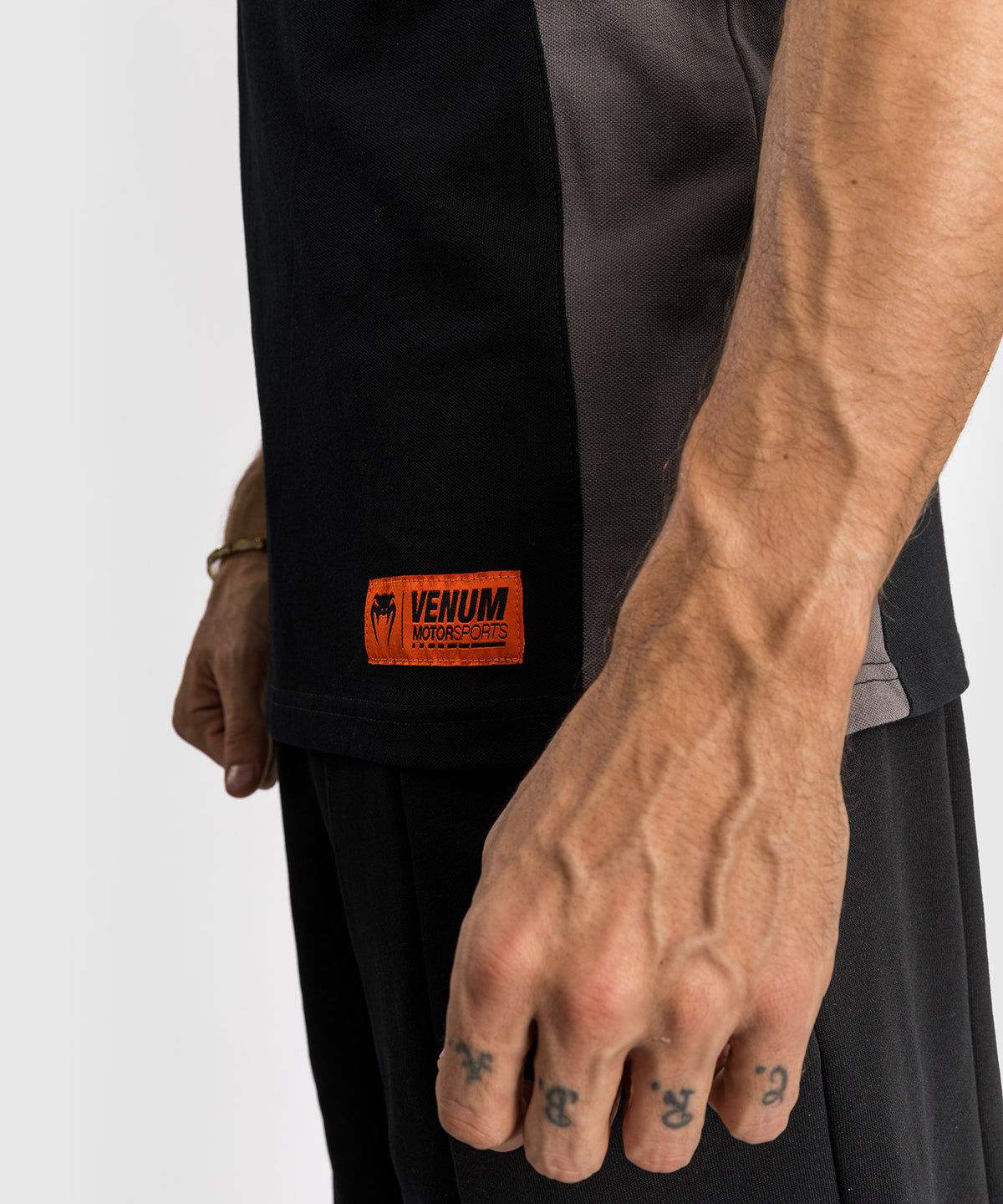 Polo en Coton Venum Motorsport - Noir Profond