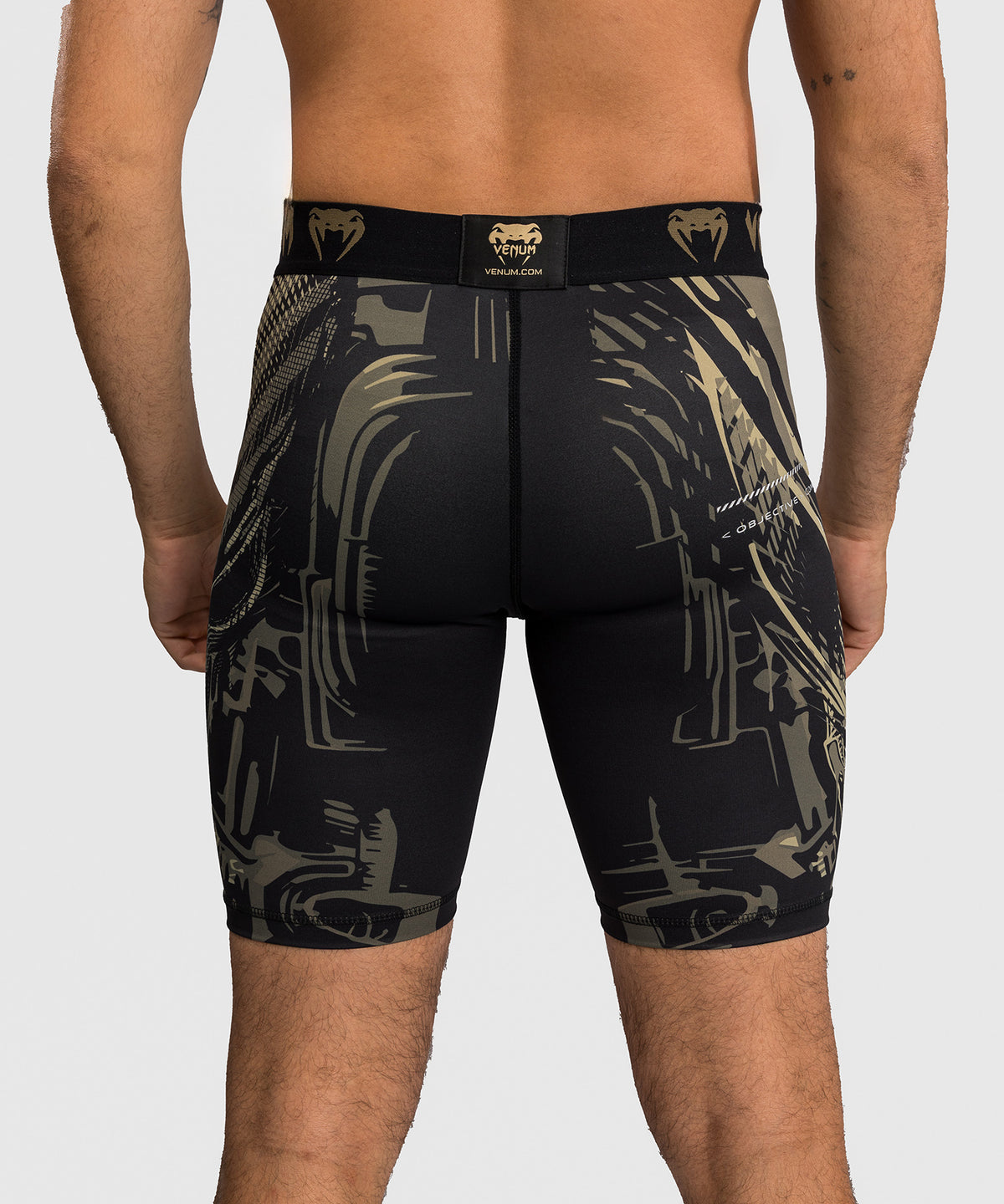 Short de compression Venum Invader - Noir/Sable