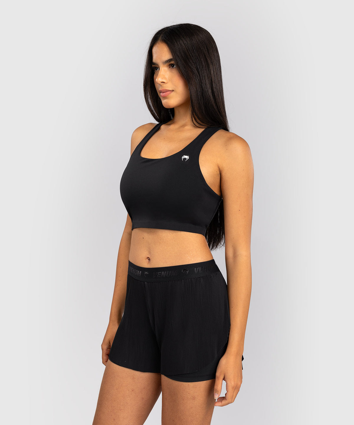 Venum Essential X Women's Sport-BH – Schwarz