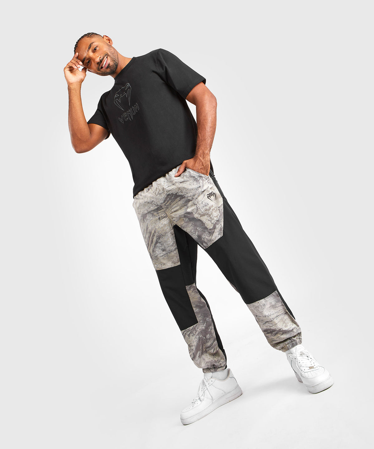 Venum Laser XT Realtree Pantalone da Jogging - Nero/Deserto Camo