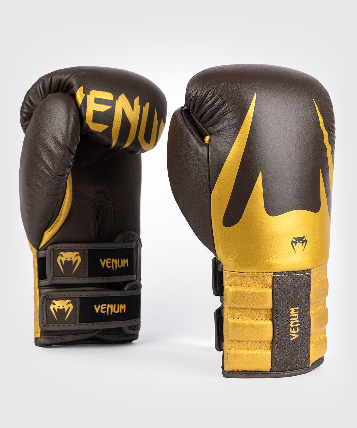 Venum Reverso Guanti da Boxe - Cioccolato/Oro