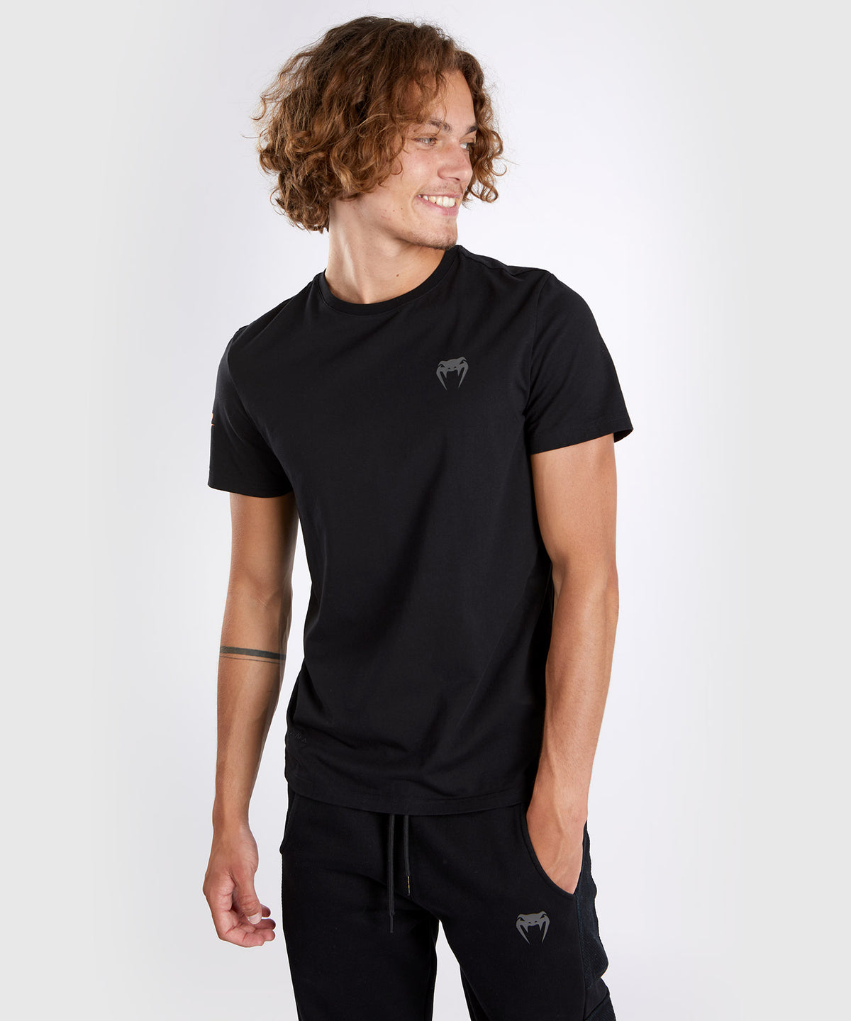 T-Shirt Venum S47 - Noir/Orange