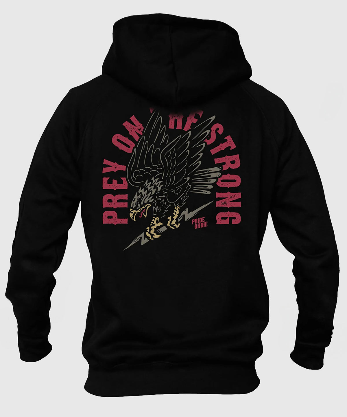 Sweatshirt À Capuche Pride Or Die Prey On The Strong - Noir