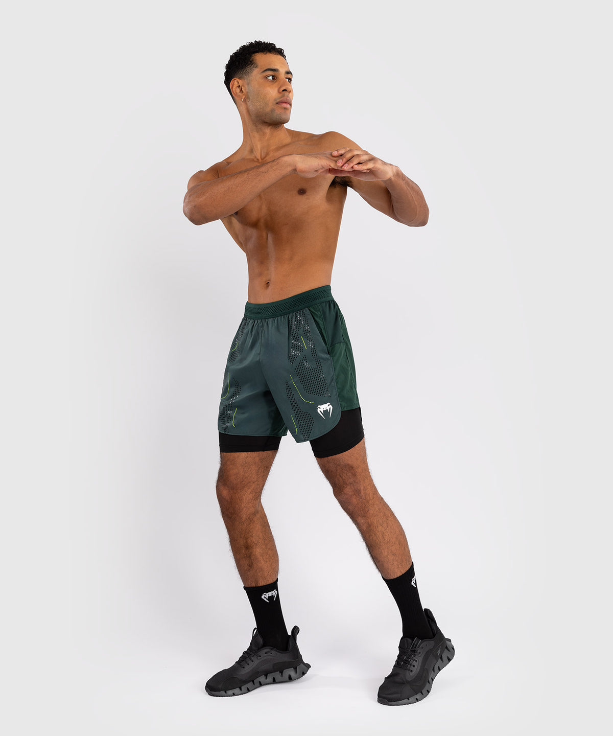 Venum Technical 3.0 Trainingsshorts - Waldgrün