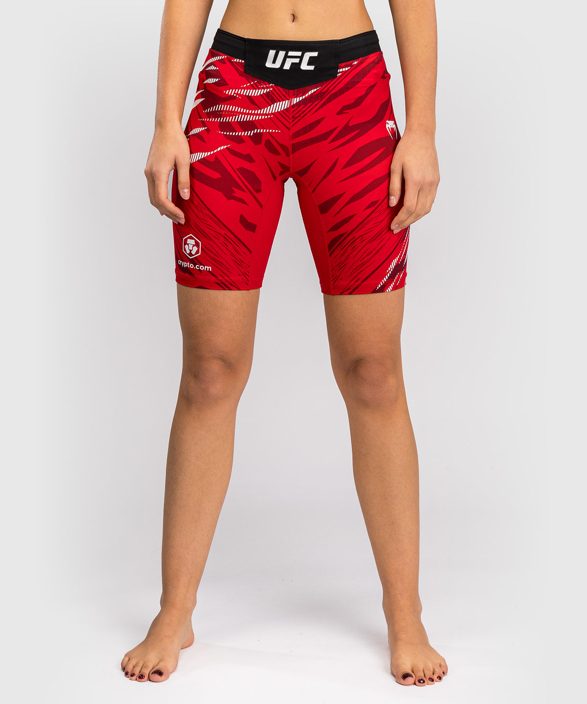 UFC Fusion by Venum Authentic Fight Night Women’s Vale Tudo Short - Long Fit - Red