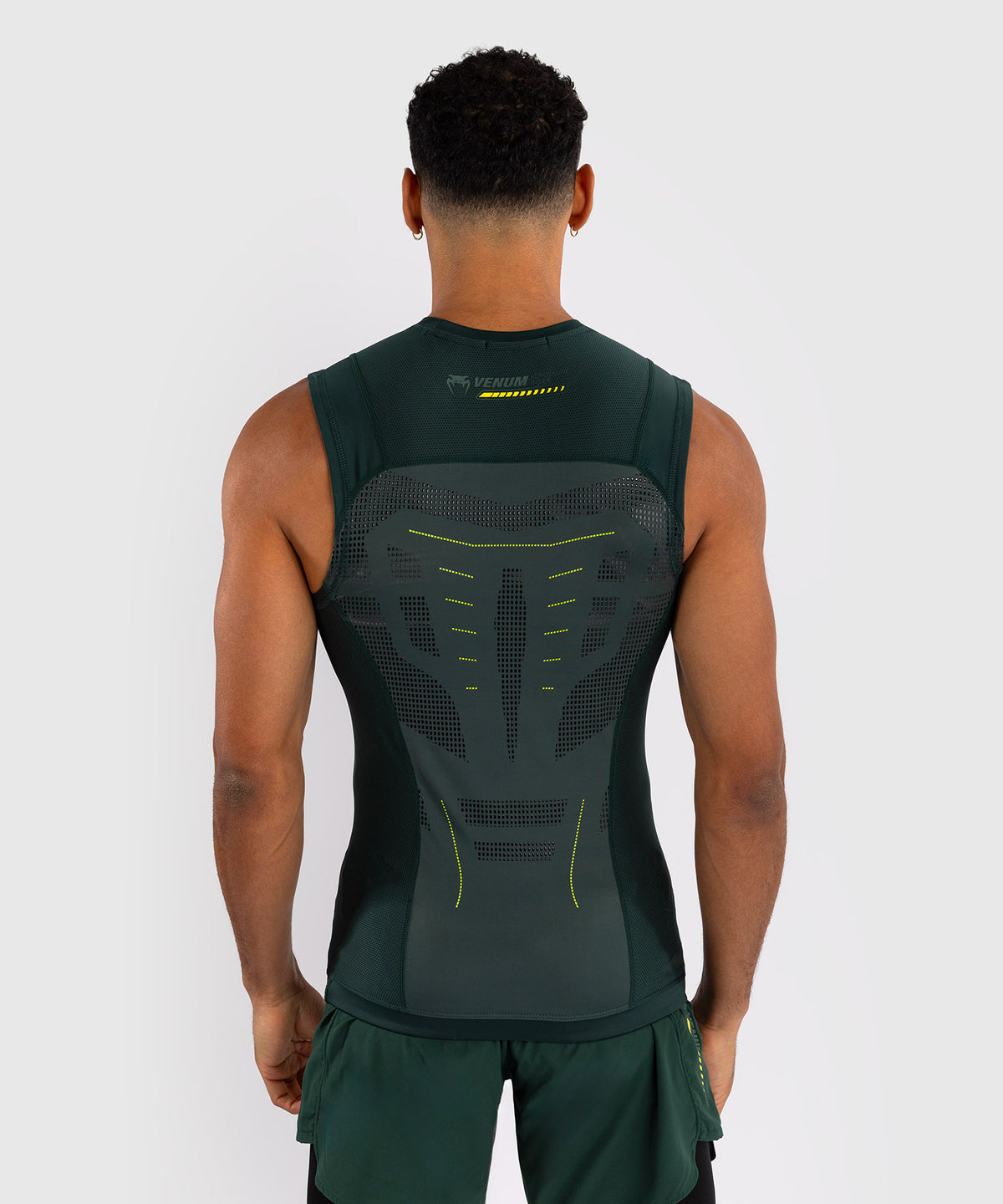 Venum Technical 3.0 Ärmelloses Rashguard - Waldgrün