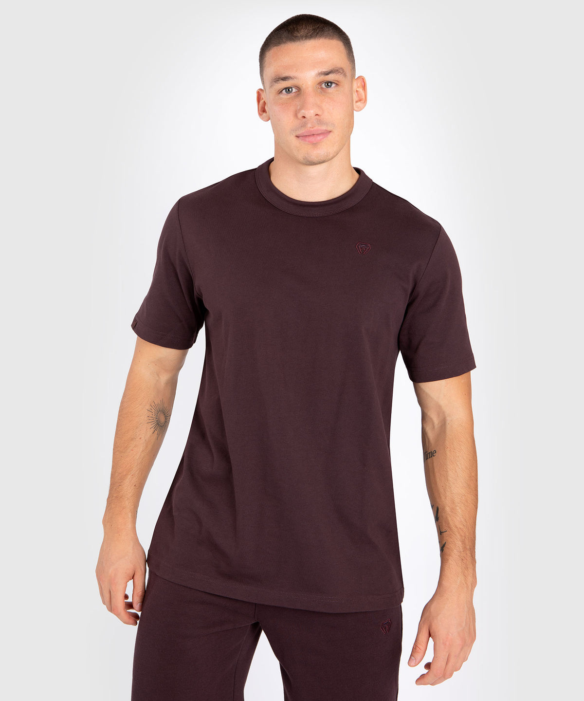 T-shirt Venum Silent Power - Marron Foncé