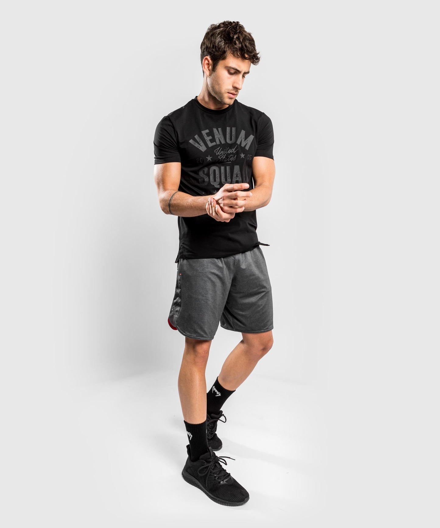 T-shirt Venum Squad - Noir/Noir