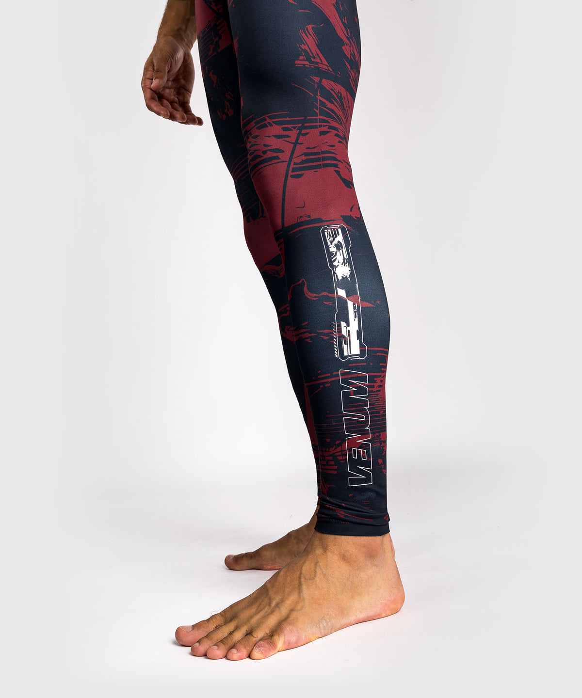 Men’s UFC Zenith by Venum Burgundy Authentic Fight Week Performance Tight