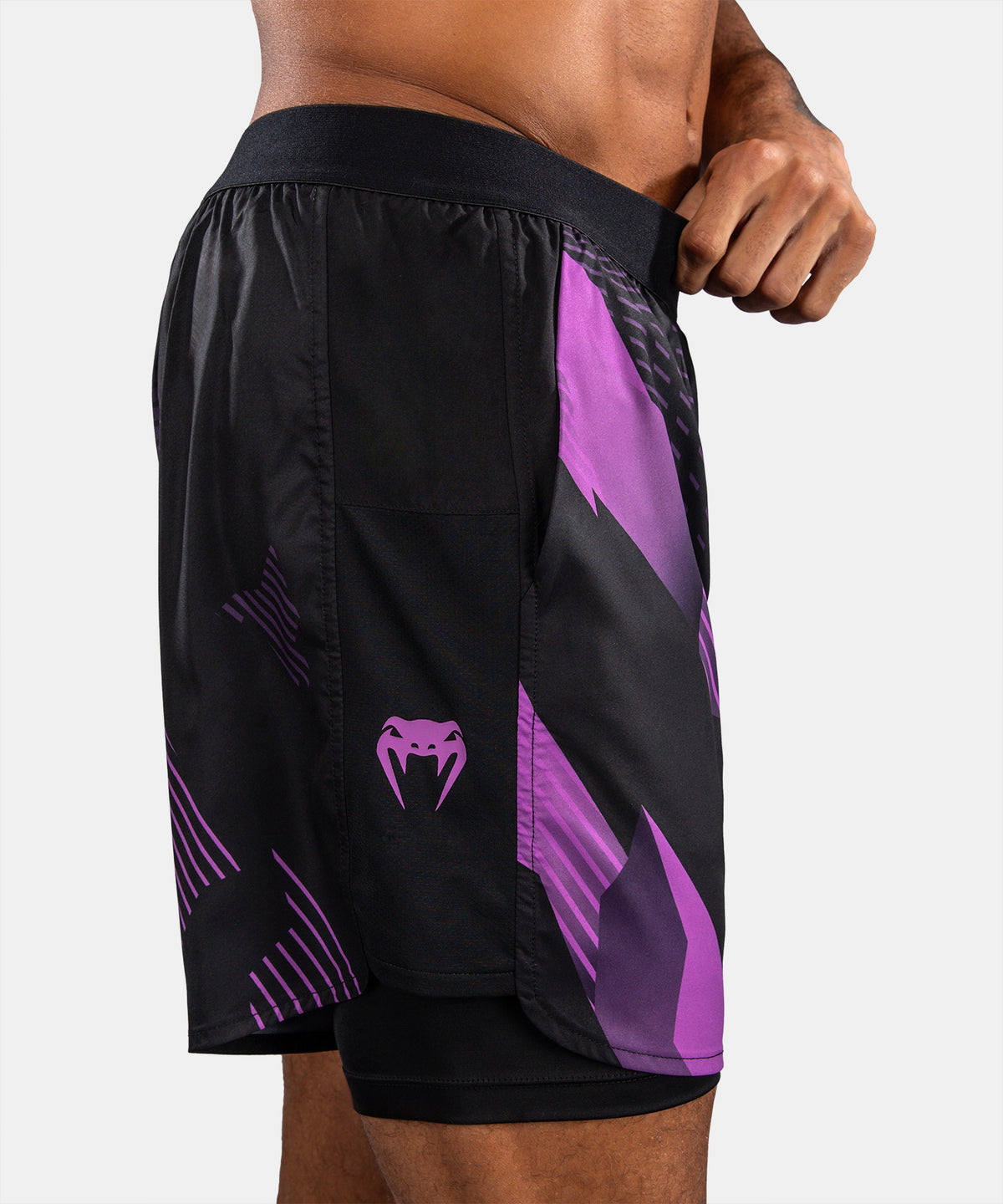 Short d’Entraînement Venum No-Gi 6.0 - Noir/Violet