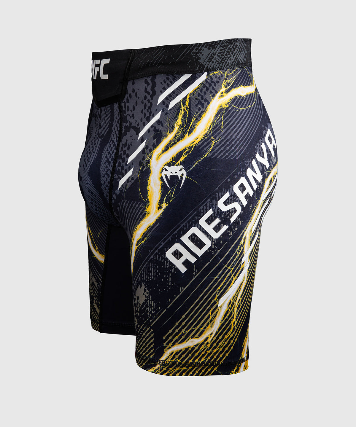 UFC Unrivaled by Venum Israel Adesanya Pantaloni Vale Tudo Uomini - Nero