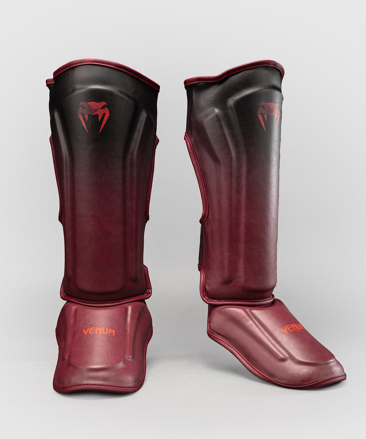 Protège-tibias Venum Spectre – Noir/Rouge