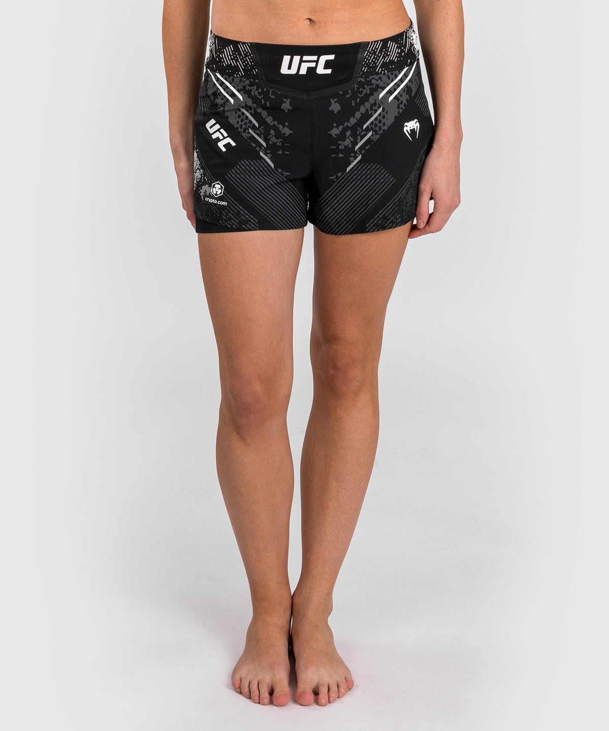 Short de Combat pour Femmes UFC Adrenaline by Venum Authentic Fight Night - Noir