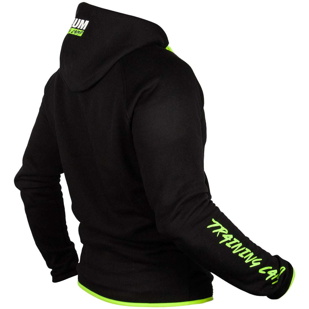 Sweatshirt Venum Training Camp - Noir/Jaune Fluo