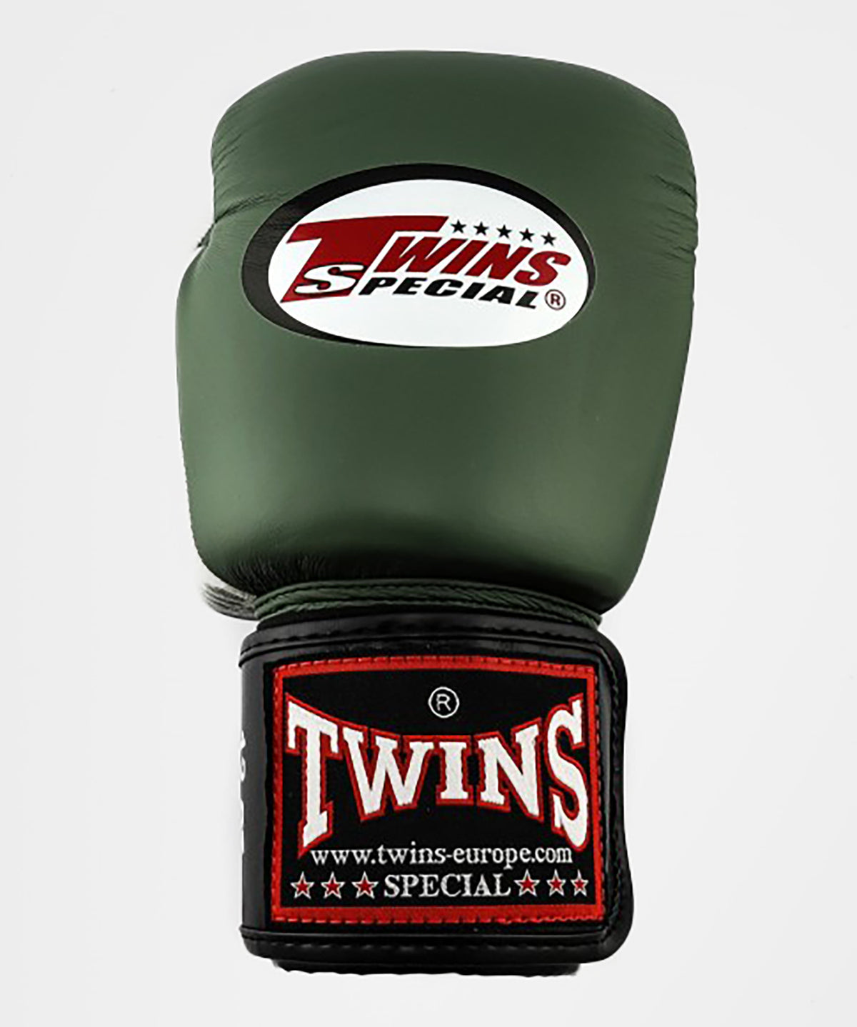 Gants de Boxe Twins BGVL4 - Noir/Olive/Blanc