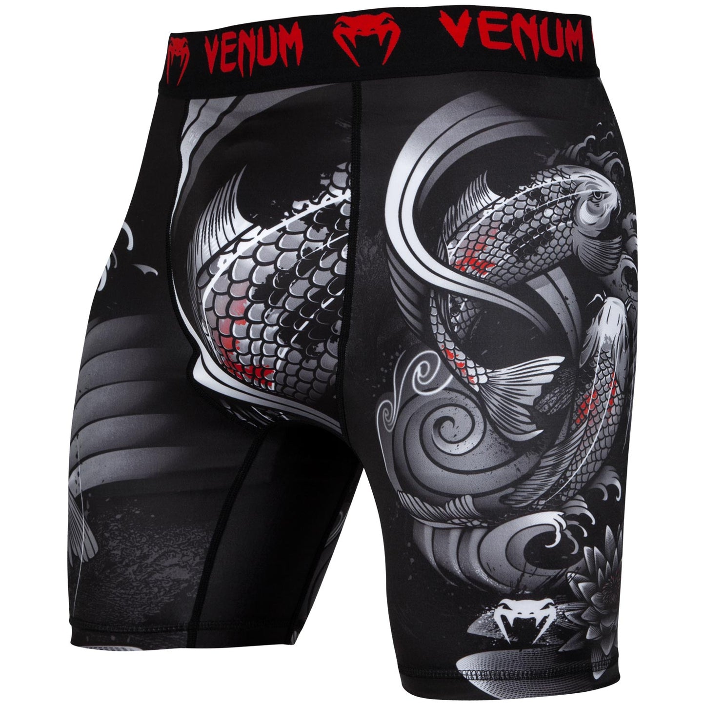 Short de compression Venum Koi 2.0 - Noir/Blanc
